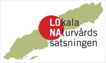 Logotype för Lokala naturvårdssatsningen LONA.
