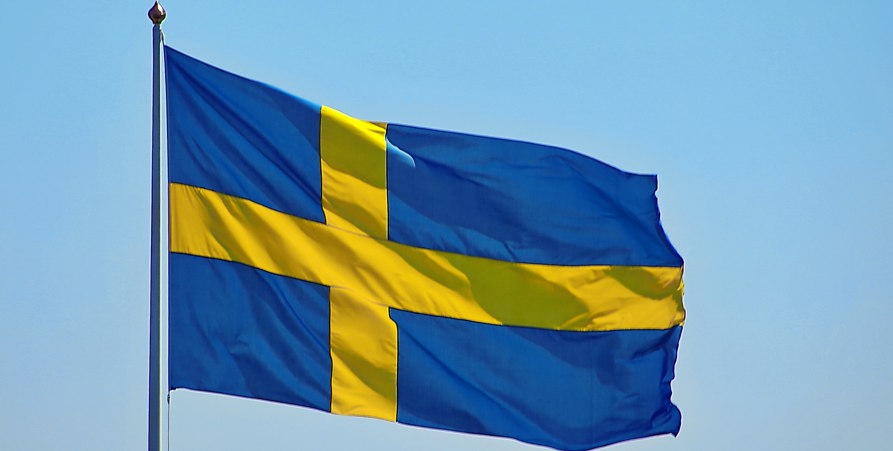 Bild på svenska flaggan